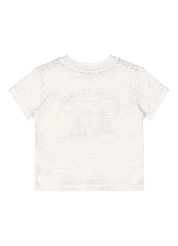 Quimby - Conjunto Camiseta e Bermuda Bebê Bege 5