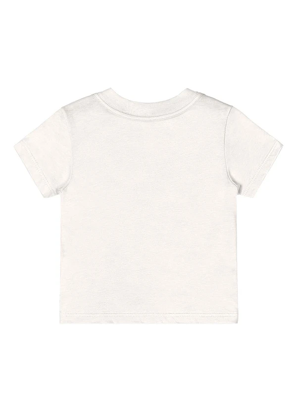 Quimby - Conjunto Camiseta e Bermuda Bebê Bege 5