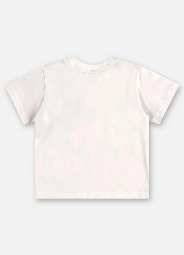 Up Baby - Conjunto Camiseta e Bermuda Bebê Bege 4