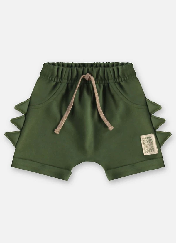 Up Baby - Conjunto Camiseta e Bermuda Bebê Bege 4