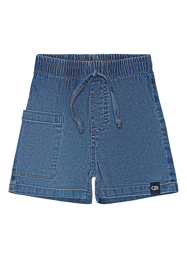 Quimby - Conjunto Camiseta e Bermuda Bebê Branco 3