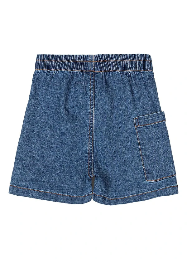 Quimby - Conjunto Camiseta e Bermuda Bebê Branco 5