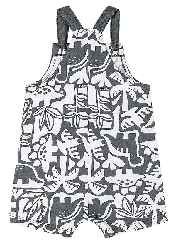 Quimby - Conjunto Camiseta e Jardineira Bebê Verde 5