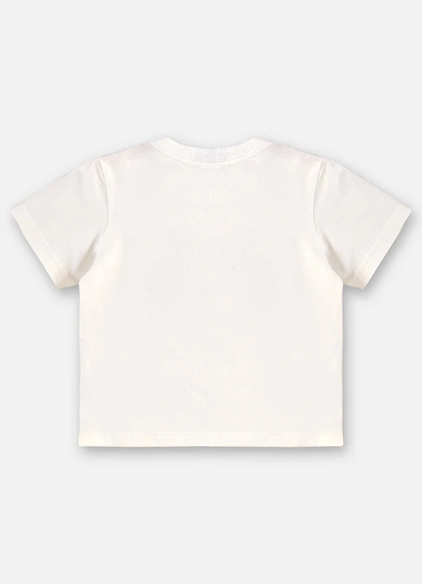 Up Baby - Conjunto Camiseta Leão e Bermuda Bebê Bege 6