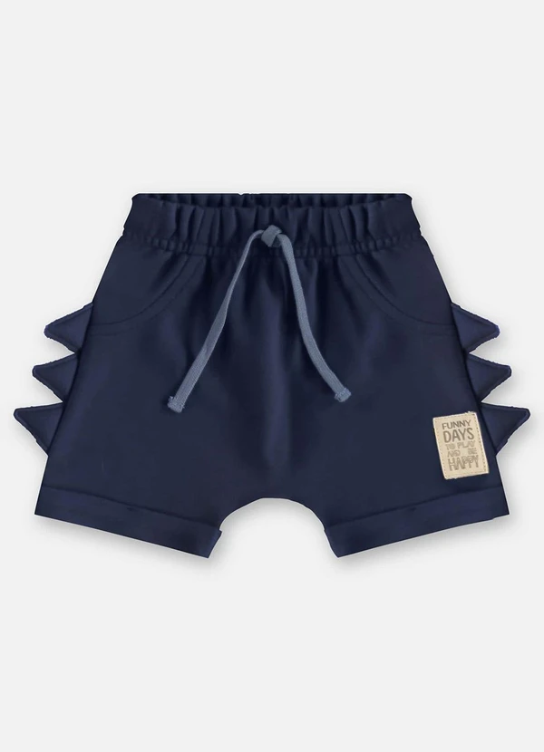 Up Baby - Conjunto Dino Camiseta e Bermuda Bebê Azul 3