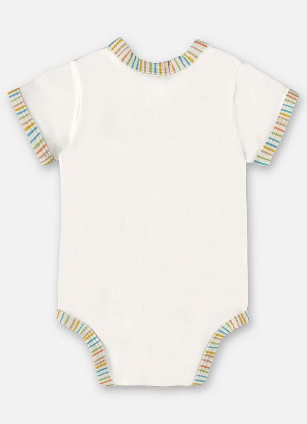 Up Baby - Conjunto para Bebê Menino em Suedine Bege 4