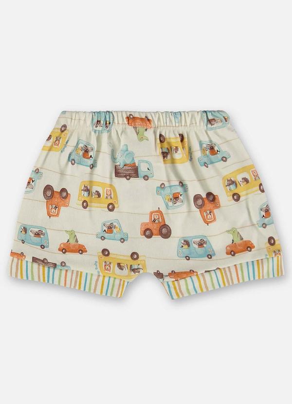 Up Baby - Conjunto para Bebê Menino em Suedine Bege 6