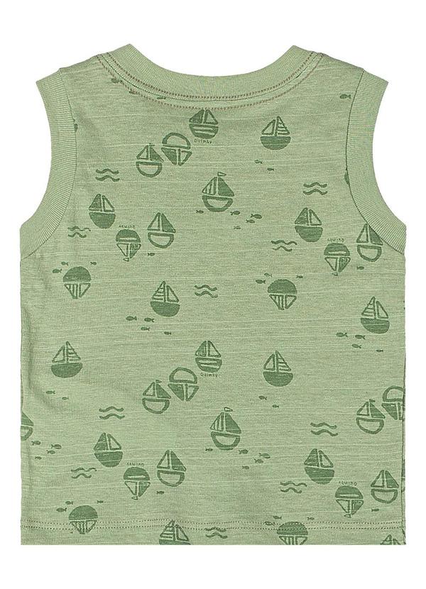 Quimby - Conjunto Regata e Bermuda Bebê Verde 4