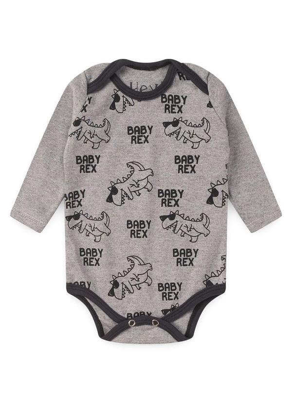 Atelie da Crianca - Kit Body Bebê 3 Peças Baby Rex Laranja 2