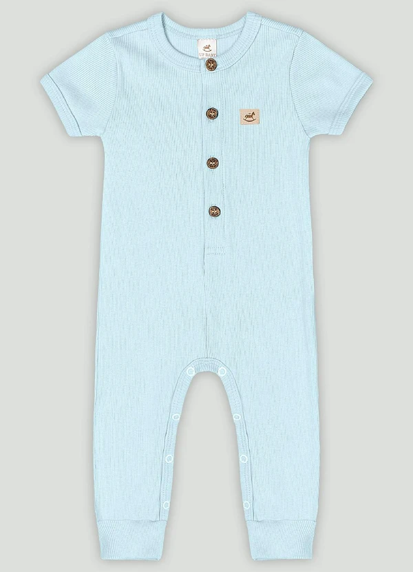 Up Baby - Macacão Aurora para Bebê Unissex Azul