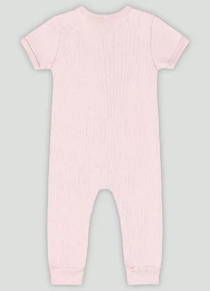 Up Baby - Macacão Aurora para Bebê Unissex Rosa - UP BABY