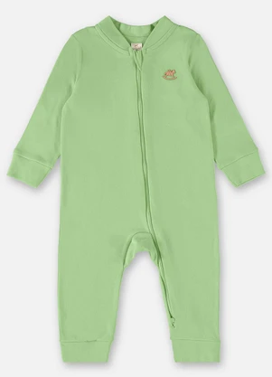 Up Baby - Macacão em Suedine Unissex Verde - UP BABY