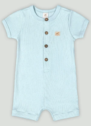 Up Baby - Macaquinho Aurora para Bebê Unissex Azul - UP BABY