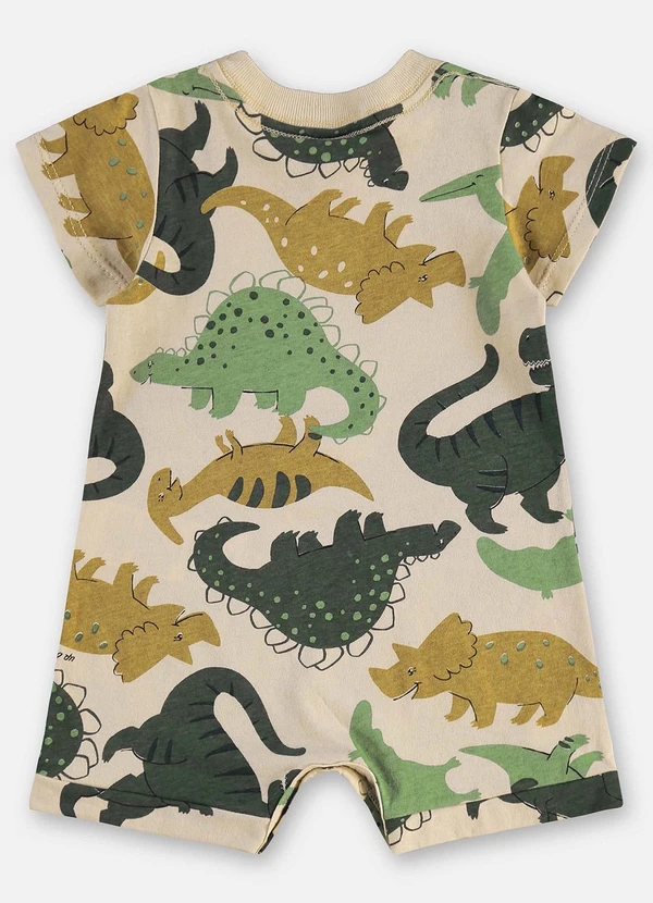 Up Baby - Macaquinho Bebê Menino Bege 3