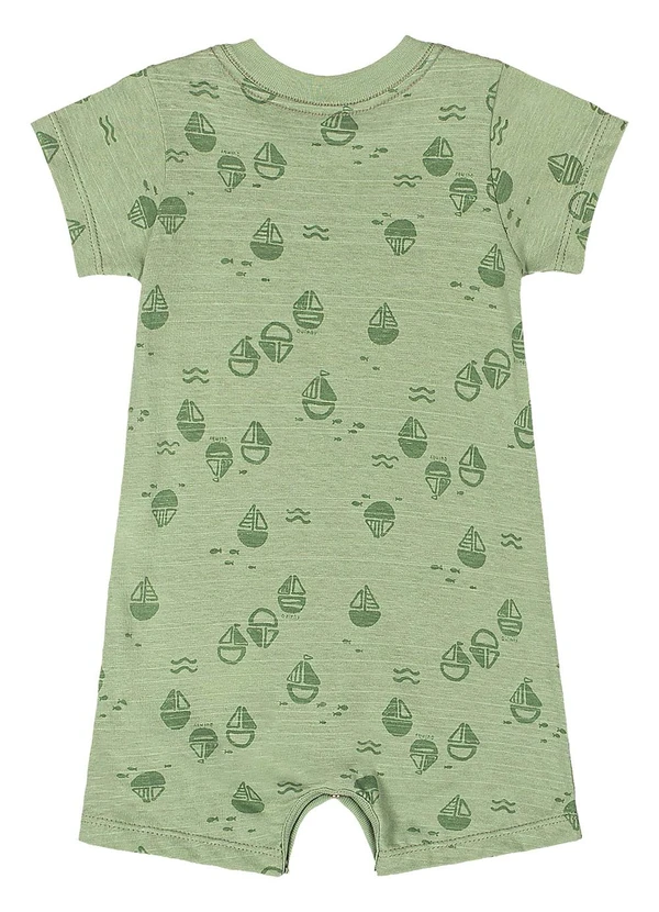 Quimby - Macaquinho Bebê Menino Verde 2