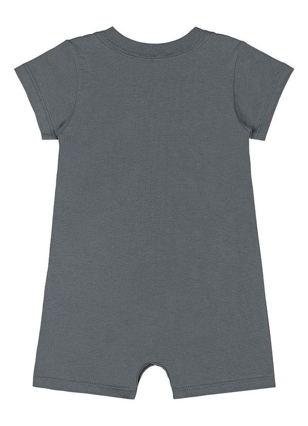 Quimby - Macaquinho Dino Bebê Menino Cinza 2