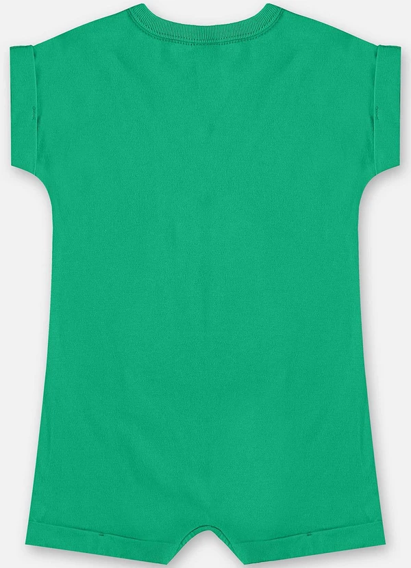 Up Baby - Macaquinho Leão Bebê Menino Verde 2