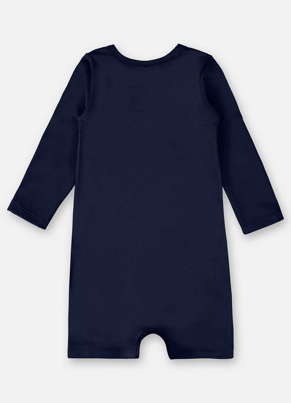 Up Baby - Macaquinho Unissex Bebê com Fps+50 Azul 2