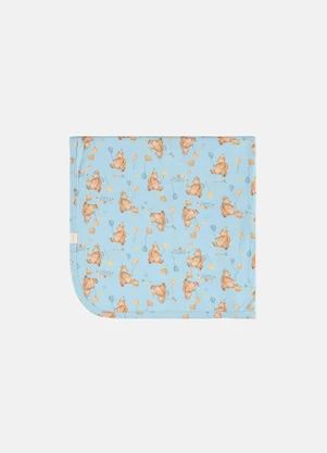 Up Baby - Manta Bebê Suedine Forro Soft Estampado - UP BABY