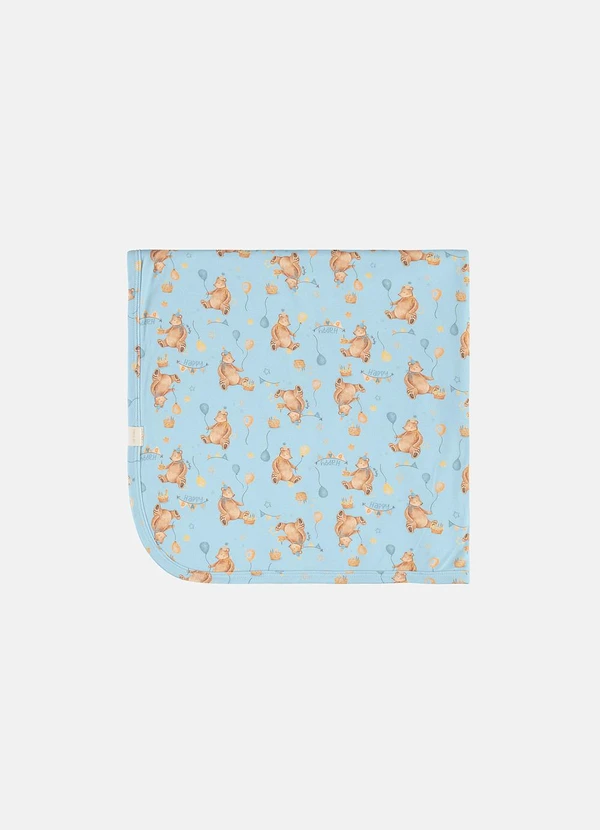 Up Baby - Manta Bebê Suedine Forro Soft Estampado
