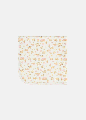 Up Baby - Manta Bebê Suedine Forro Soft Estampado - UP BABY