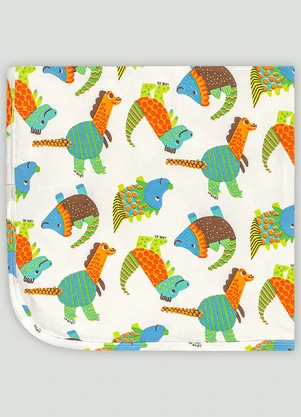 Up Baby - Manta Unissex em Suedine para Bebê Branco - UP BABY