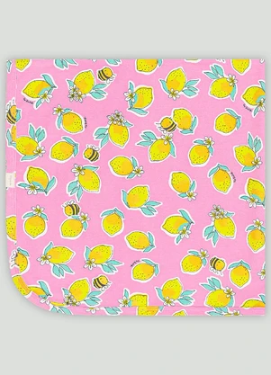 Up Baby - Manta Unissex em Suedine para Bebê  Rosa - UP BABY