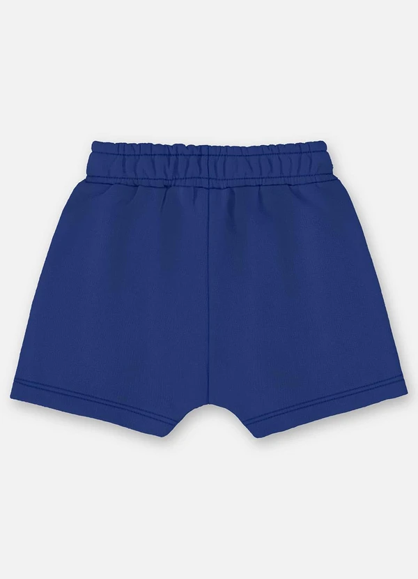Up Baby - Short Moletom Bebê Menino Azul 2