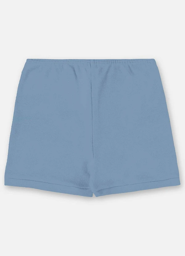 Up Baby - Short Unissex Básico para Bebê Azul 2