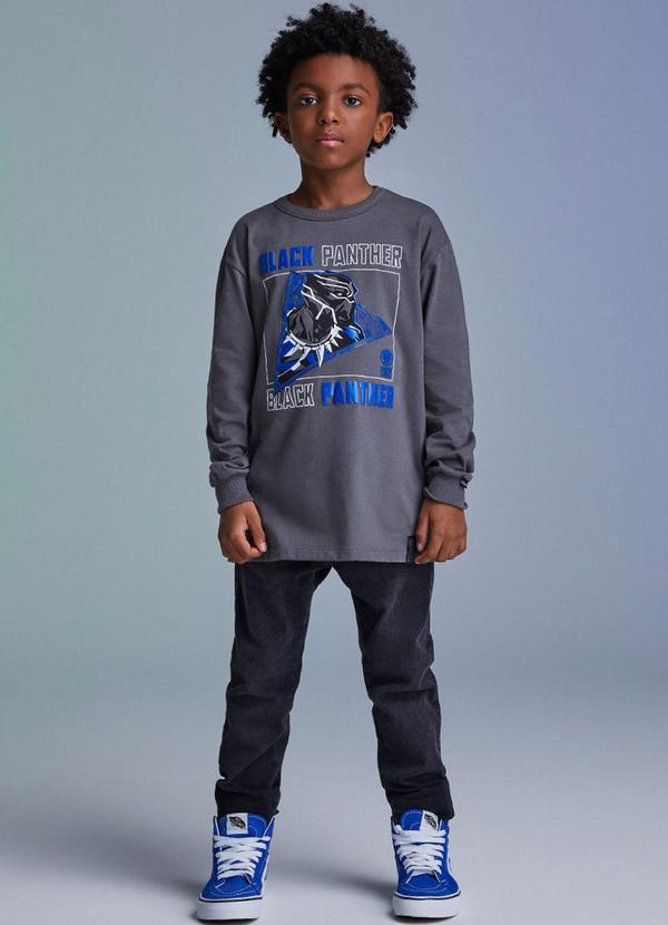 Youccie - Casaco Black Panther Cinza 3