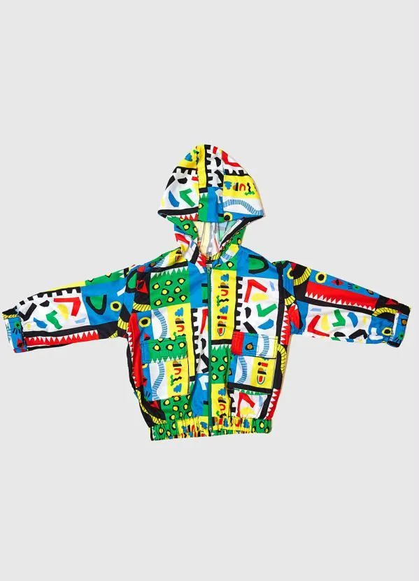 Bento - Casaco Menino Construção Estampado 3