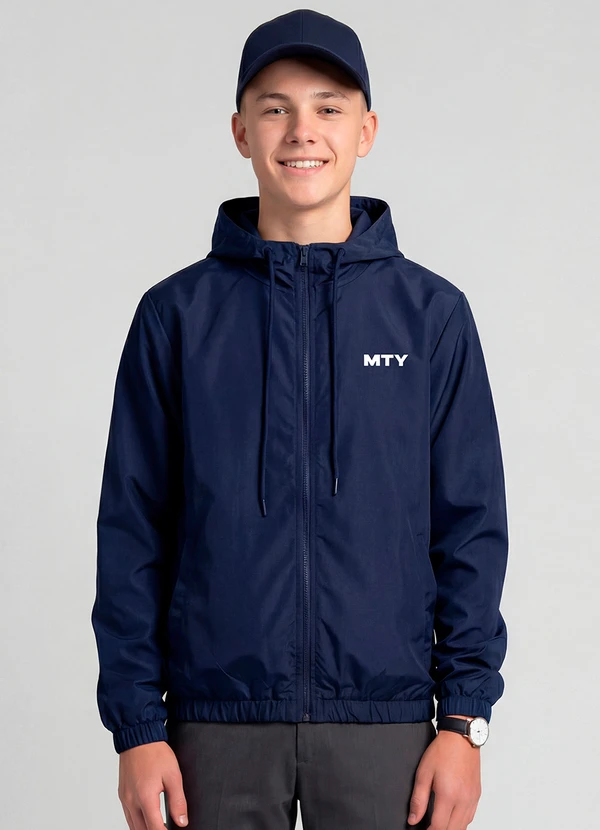 Minty - Corta Vento Juvenil Masculino Azul