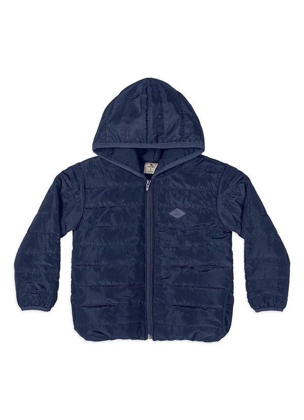 Quimby - Jaqueta Acolchoada com Capuz Azul 5