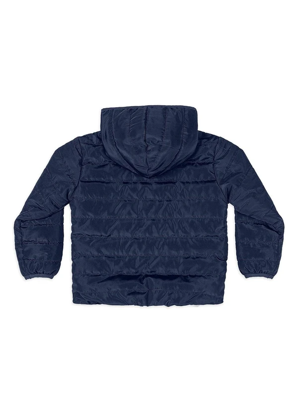 Quimby - Jaqueta Acolchoada com Capuz Azul 6