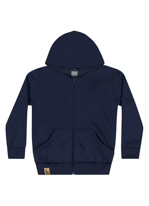 Quimby - Jaqueta Básica Infantil Menino Azul