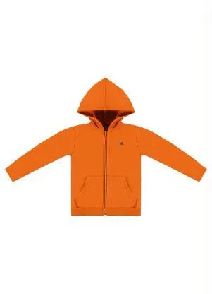 Up Baby - Jaqueta Básica Infantil Menino Laranja - UP BABY