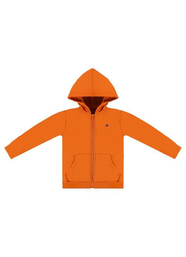 Up Baby - Jaqueta Básica Infantil Menino Laranja