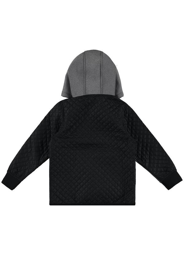 Carinhoso - Jaqueta Básica Matelassê Menino Cinza 4