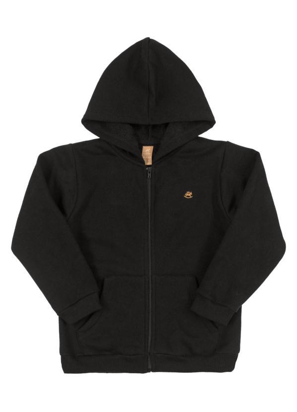 Up Baby - Jaqueta Básica Menino Preto