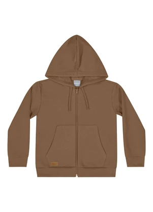 Quimby - Jaqueta Básica para Menino Marrom - QUIMBY