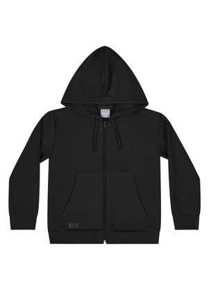 Quimby - Jaqueta Básica para Menino Preto - QUIMBY