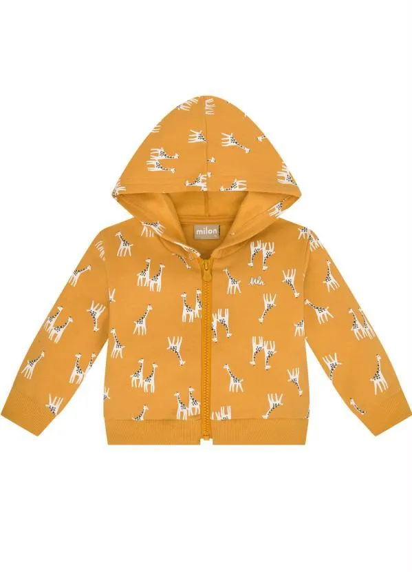Milon - Jaqueta Bebê Menino Amarelo