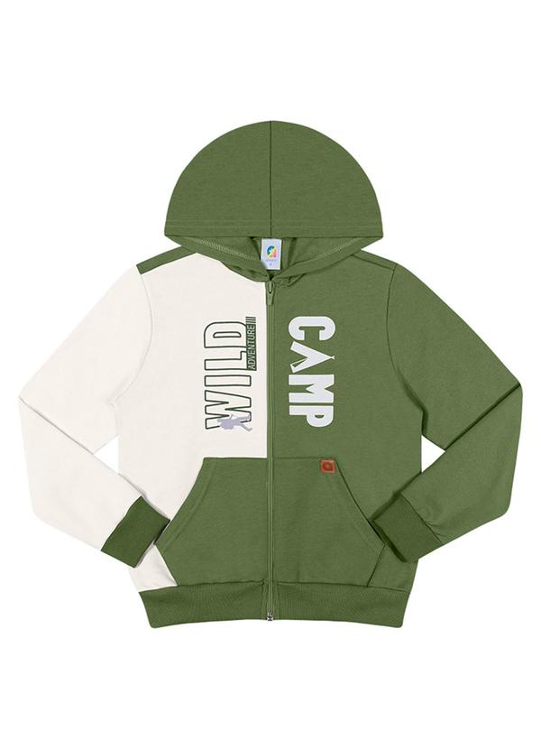 Alenice - Jaqueta Bicolor Menino Verde