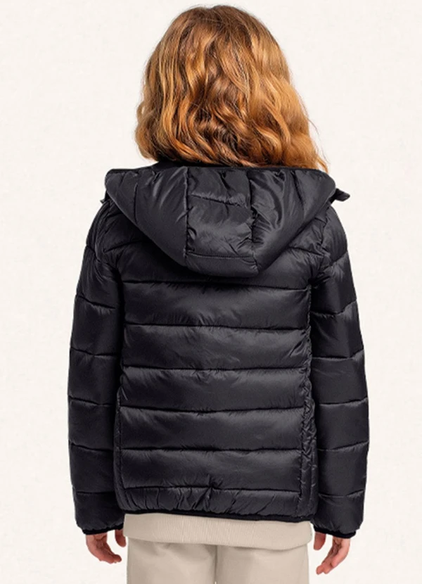 Fakini Kids - Jaqueta C/Capuz Preto 2