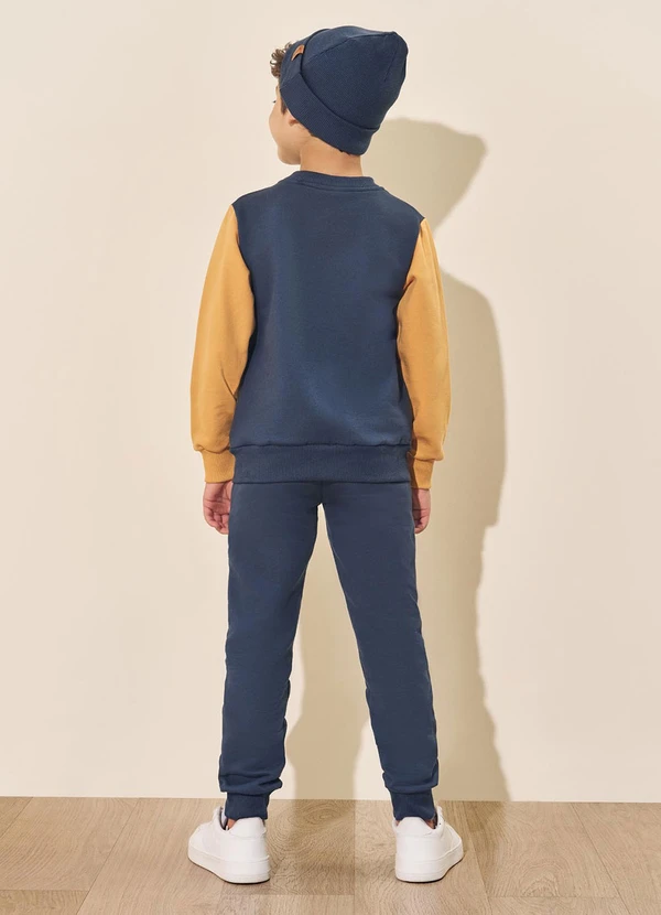 Divertto - Jaqueta College Menino Azul 2