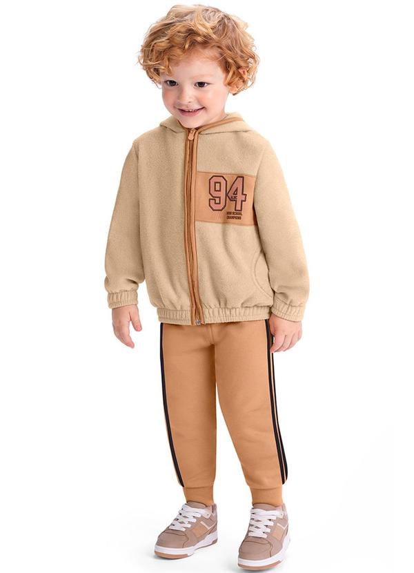 Alenice - Jaqueta College Menino Bege 2