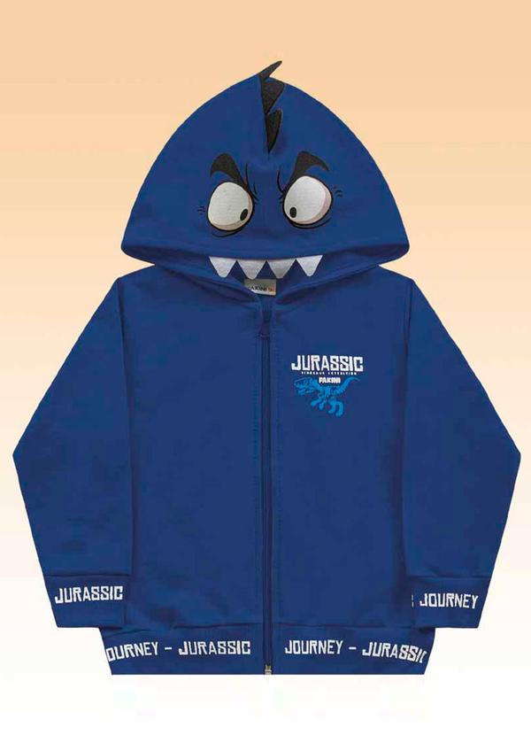 Fakini Kids - Jaqueta com Capuz Azul