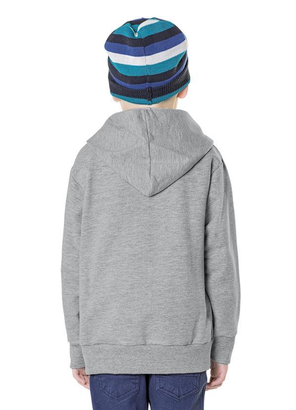Fakini Kids - Jaqueta com Capuz Cinza Every Day 2