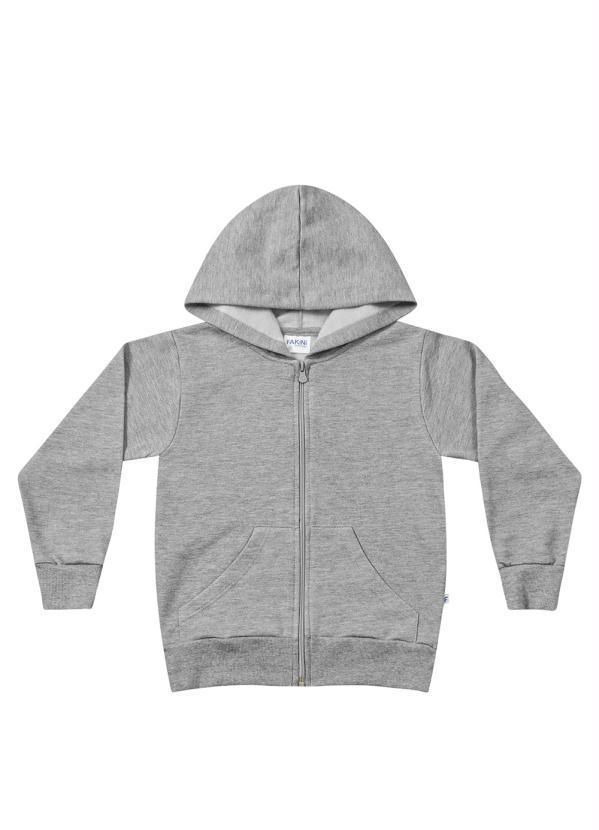 Fakini Kids - Jaqueta com Capuz Cinza Every Day 5