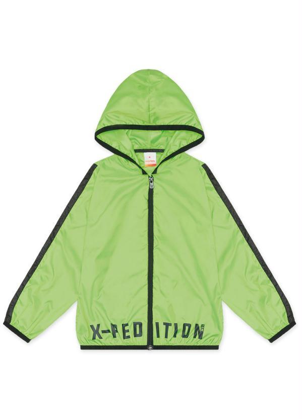 Marisol - Jaqueta com Capuz Infantil Menino Verde 3